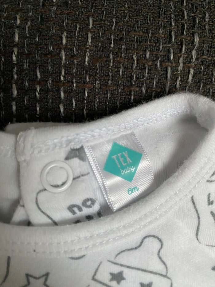 Lot de 4 pyjamas manches longues, 6 mois, Tex - photo numéro 2