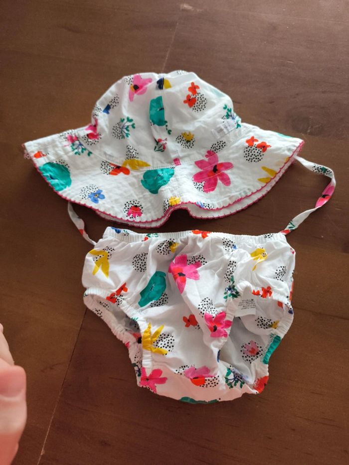 Ensemble robe bébé 9 mois Catimini très bon état - photo numéro 5