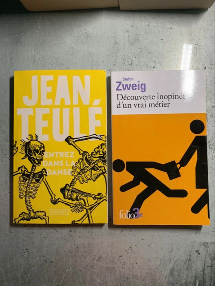 Lot de 2 livres