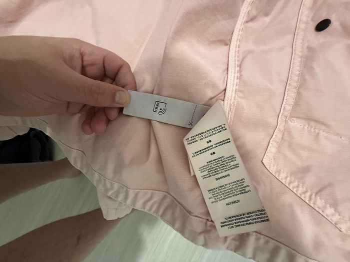 VESTE STONE ISLAND Authentique Rose Taille M-L - photo numéro 3