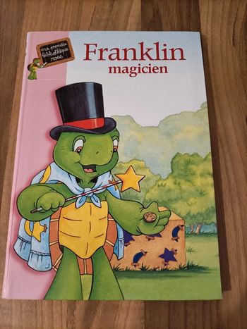 Livre Franklin magicien - bibliothèque rose