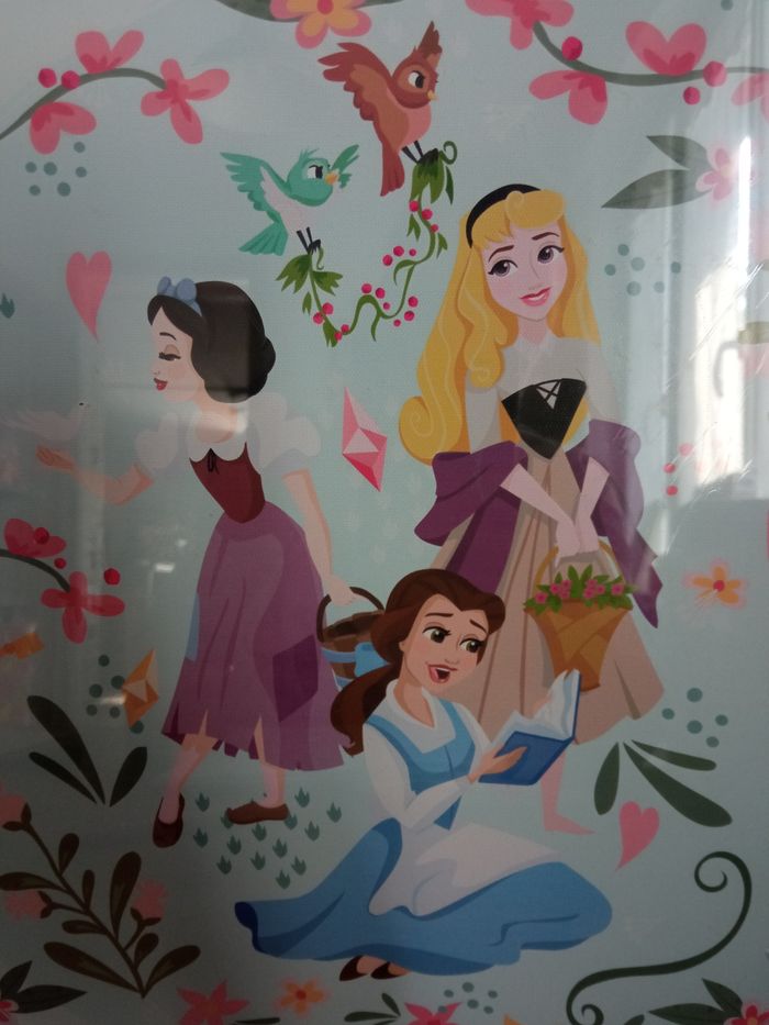 Toile Disney princesses 30x30 - photo numéro 2