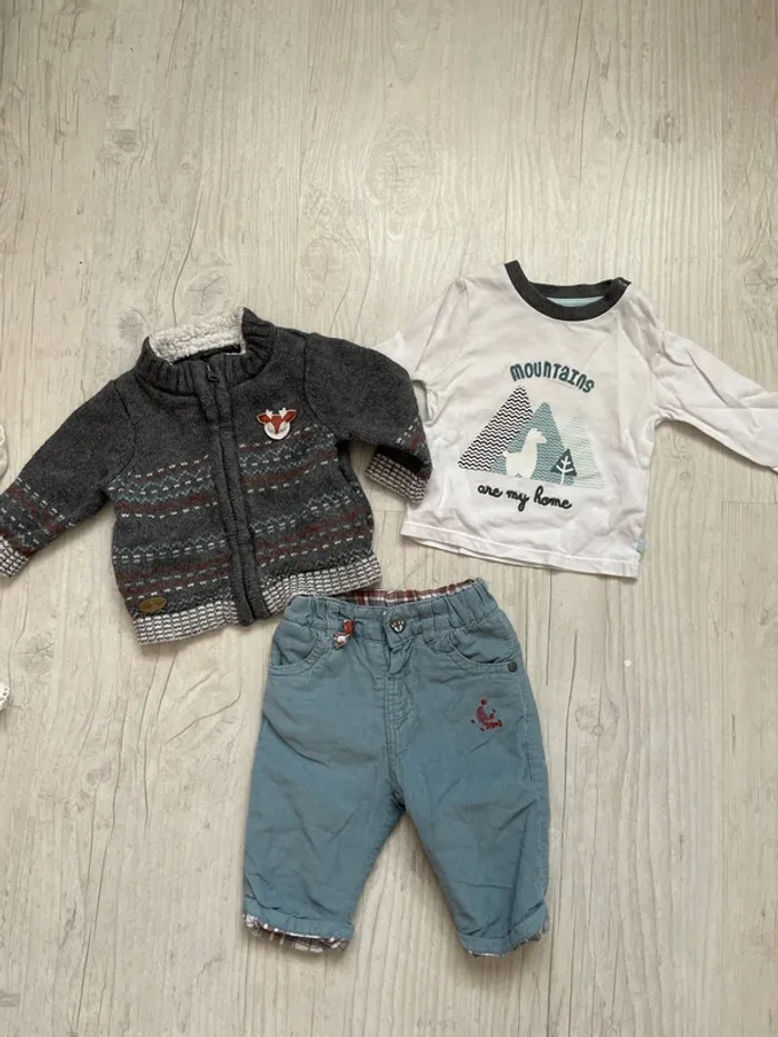 Ensemble sergent major 3 mois 59 cm