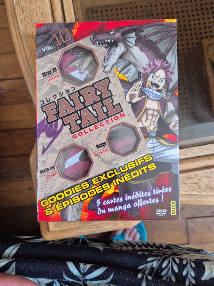 dvd fairy tail collection volume 10