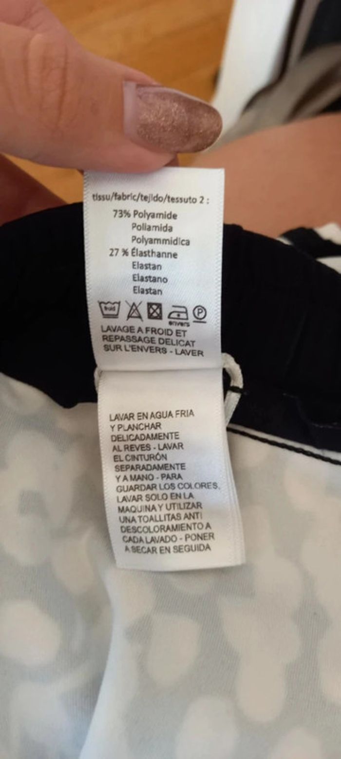 Pantalon tacheté noir et blanc Indies 44 - photo numéro 9