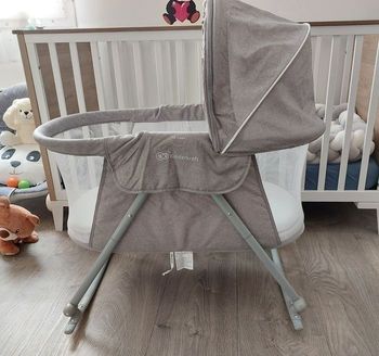 Ensemble berceau Kinderkraft avec alèse,  4 draps housse et 2nd matelas