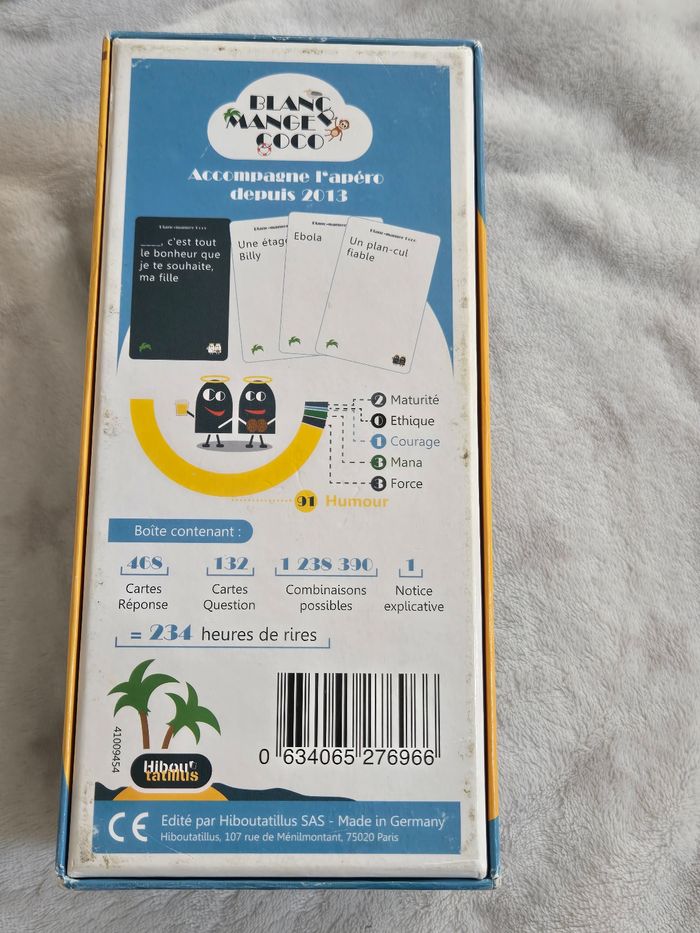 Jeu " Blanc manger coco " - photo numéro 3