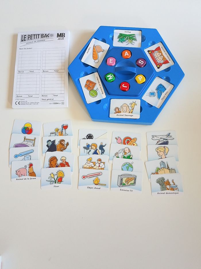 Le petit bac hasbro complet - photo numéro 3