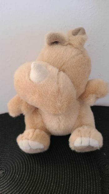 doudou ajena peluche vintage rhinoceros