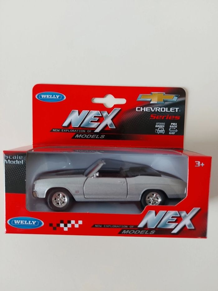 Chevrolet chevelle 1971 ss 454 - argent