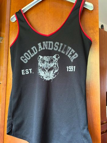 Débardeur 38 Gold and Silver