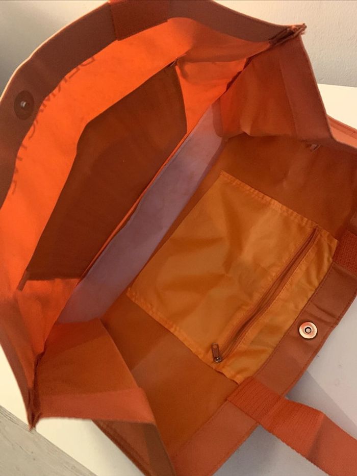 Sac orange Dermactive 42x31 cm hors anses - photo numéro 6