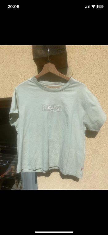 T-shirt Lévis vert d’eau