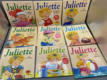 Lot  de 9  livres Juliette