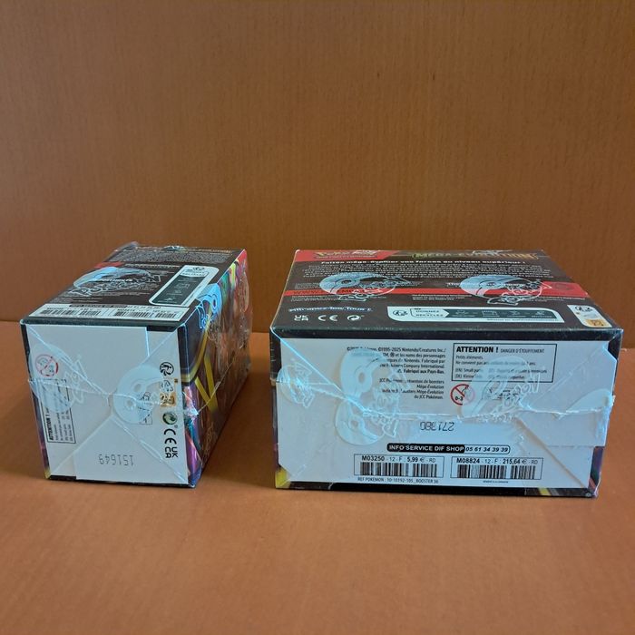 Lot pokémon Méga Evolution display + demi display ME01 avec défaut de scellage - photo numéro 7
