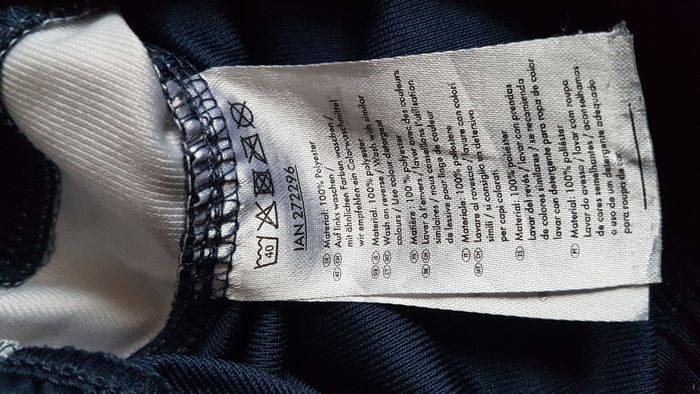 Short de foot garçon 12 ans bleu Euro2016 - photo numéro 3