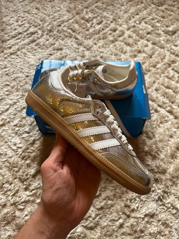 Samba OG Metallic Silver