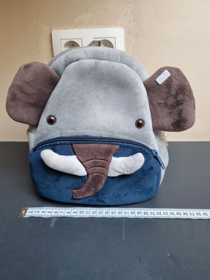 Sac éléphant en tissu doux