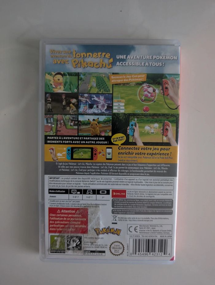 Pokémon Let's Go Pikachu Switch - photo numéro 2
