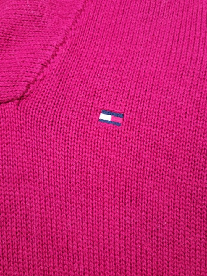 Pull col châle Tommy Hilfiger rouge XS Hommes - photo numéro 5