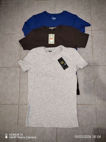 Lot de 3 t shirts