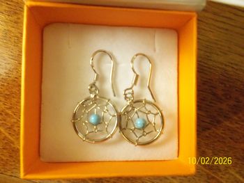 Boucles d'oreilles argent