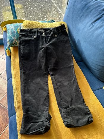 Morgan pantalon court en velours taille 36