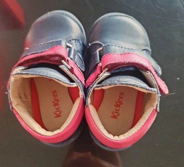 Chaussures premiers pas kickers taille 19 fille - photo numéro 4