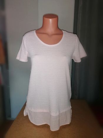 Tee-shirt rose clair XS Yessica C&A