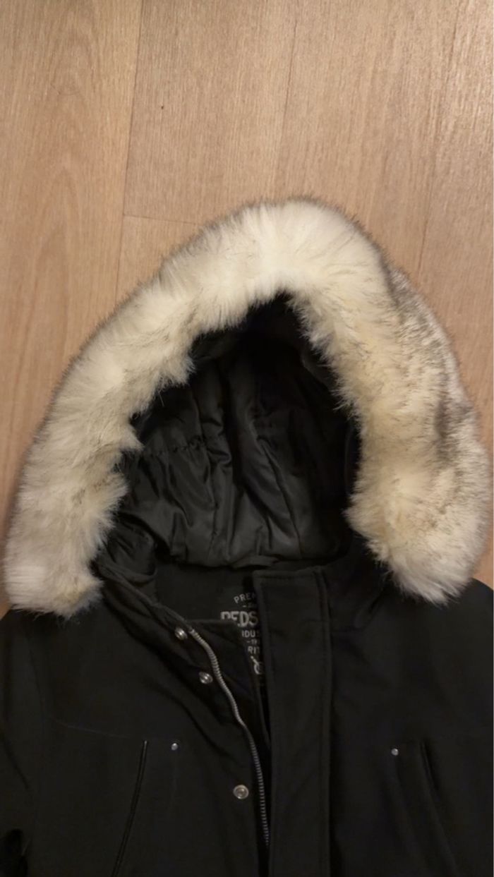 Parka Noir RedSkins