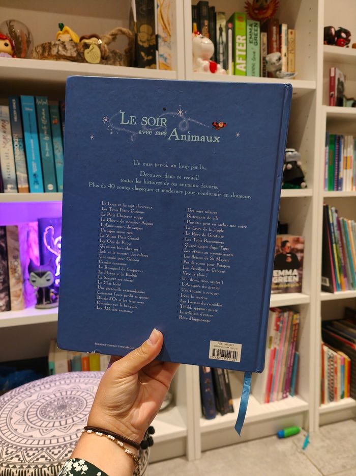 Livre Le soir avec mes animaux - photo numéro 2