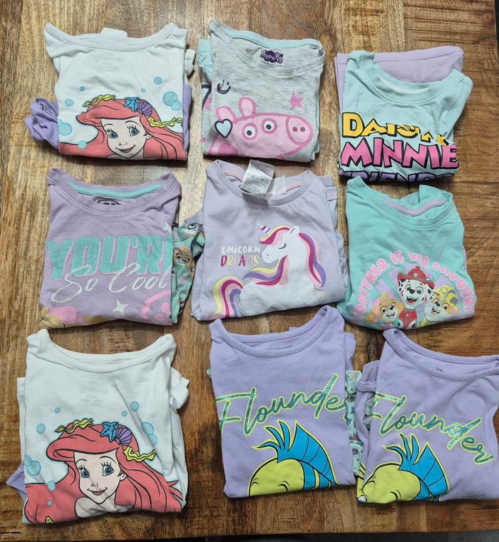 Lot de 9 pyjama short 2 pièces été 3 4 ans