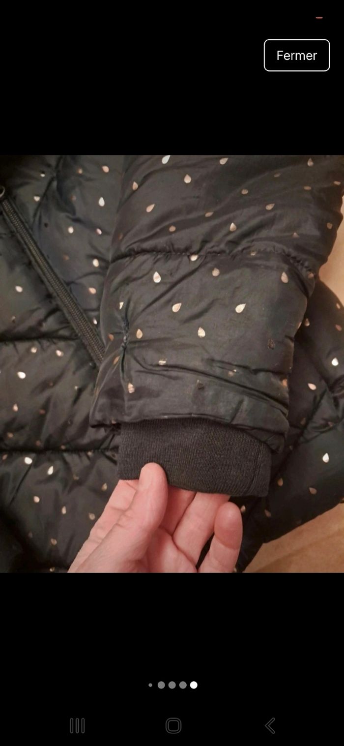 Lot de 3 blousons vestes fille 6ans neufs et tbe - photo numéro 10