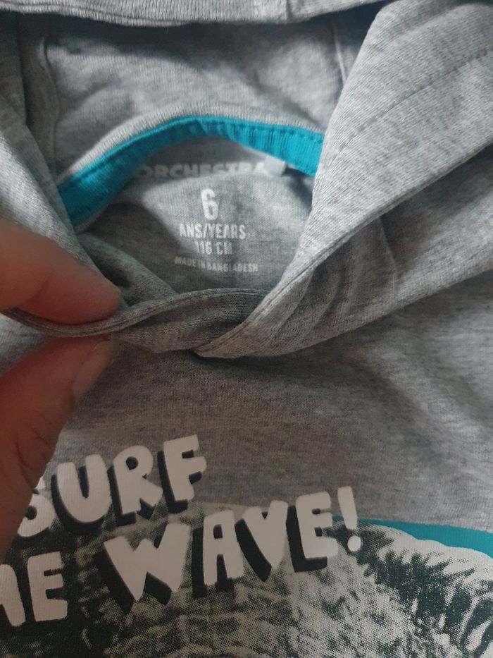 T-shirt avec capuche - photo numéro 2