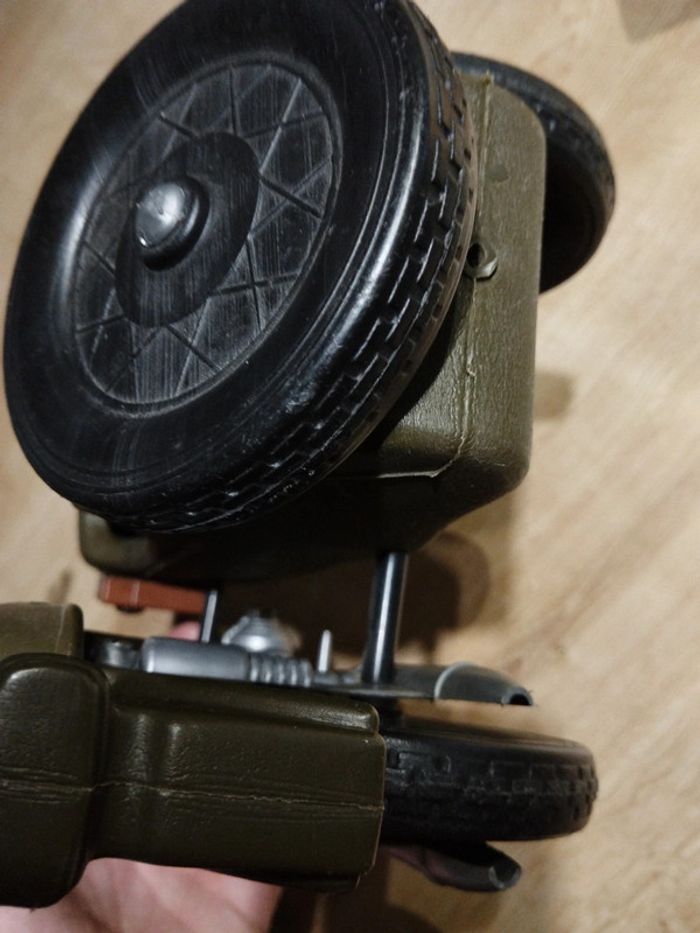 Moto action joe/gi joe side car militaire - photo numéro 5