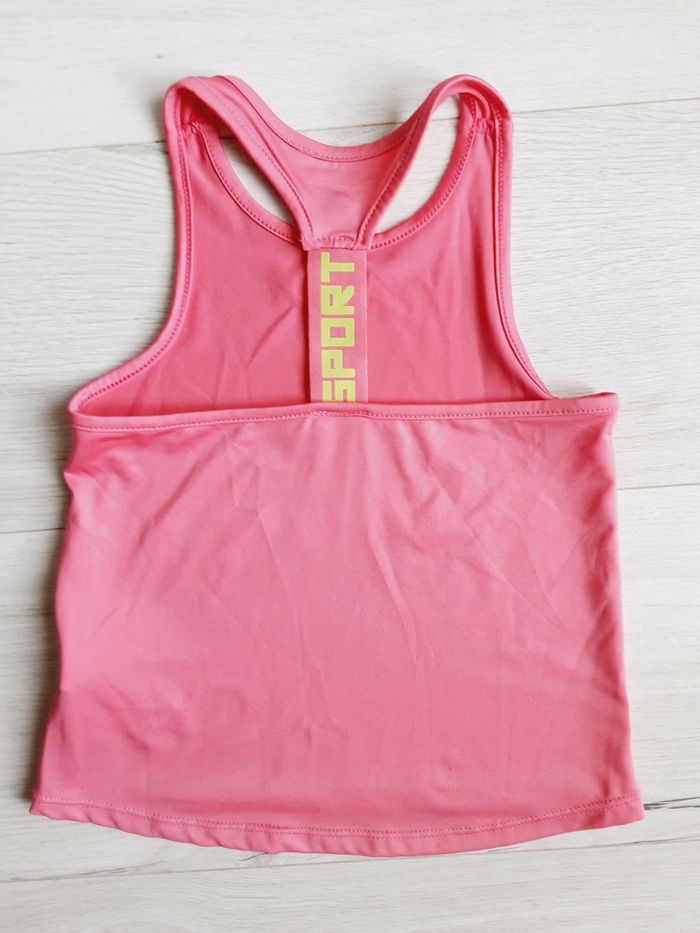 Vêtement fille tee-shirt débardeur rose sport Orchestra 3 ans - photo numéro 3