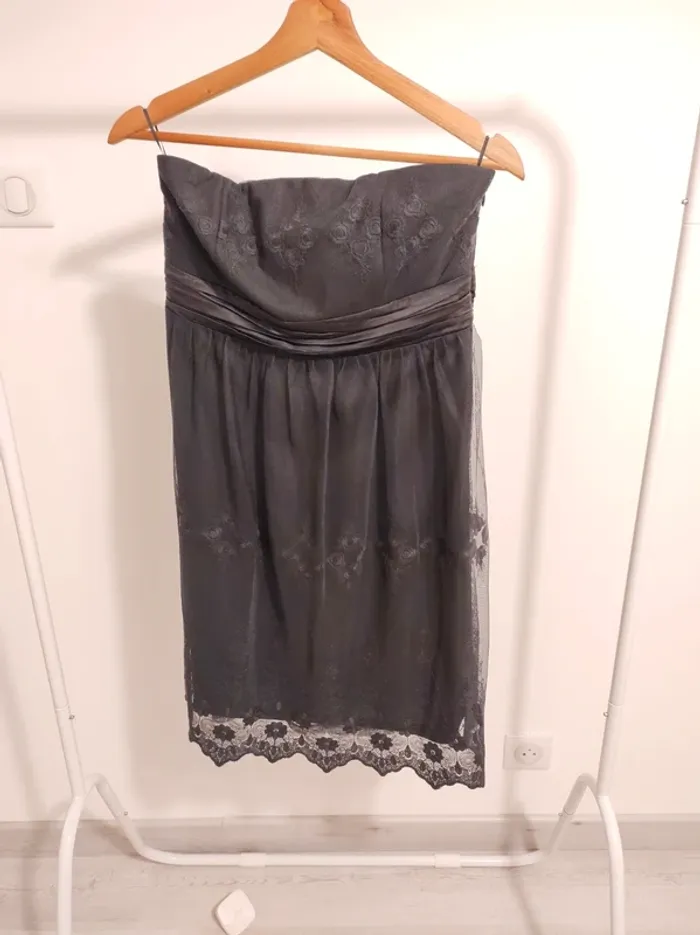 Robe cérémonie ou soirée Esprit taille L NEUVE - photo numéro 2