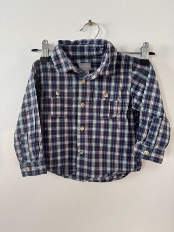 Chemise cyrillus 18 mois garçon carreaux 