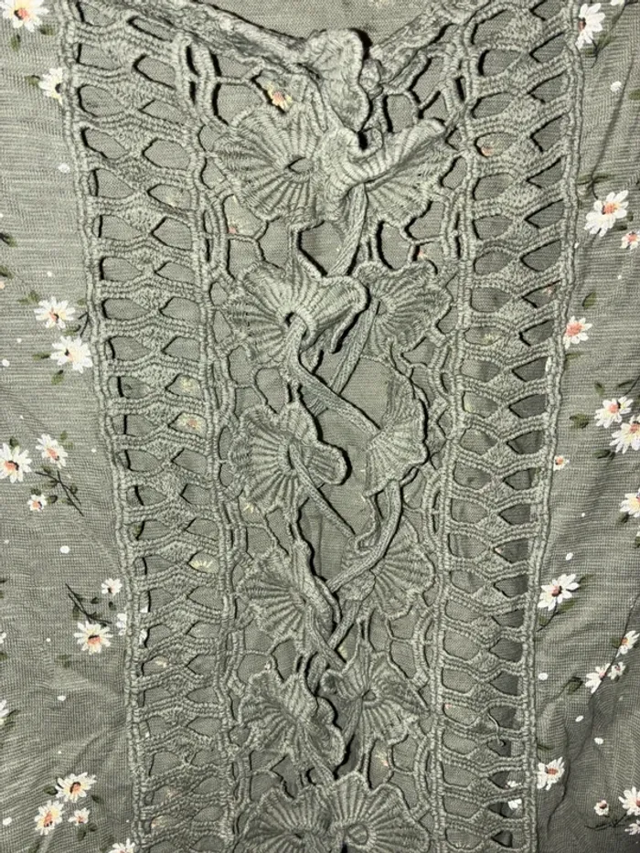 Joli haut original avec crochet, S, sans marque. - photo numéro 4