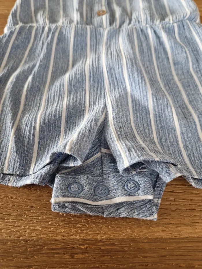 Barboteuse combishort - Taille 9-12 mois 80cm - Primark - photo numéro 4
