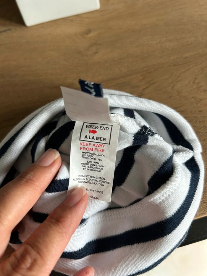 Bonnet week-end à la mer taille 1 - photo numéro 5