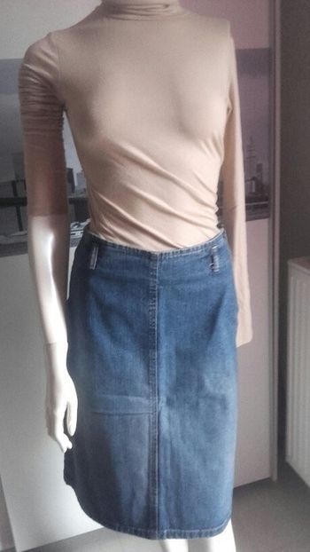 Jupe en jeans Lulu Castagnette état neuf