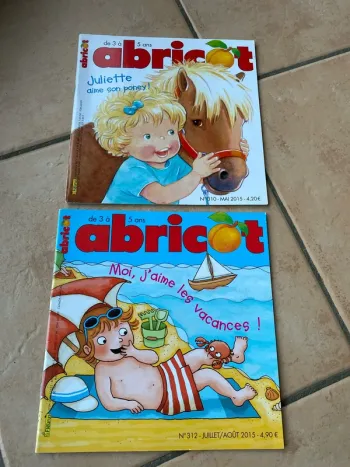 Magazines abricot