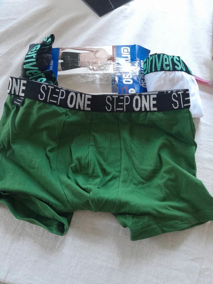 Lot de 3 boxers homme riverso neuf avec emballage taille L