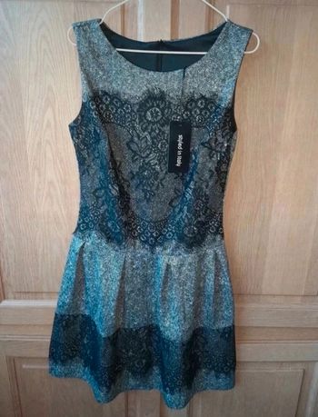 Robe grise élégante