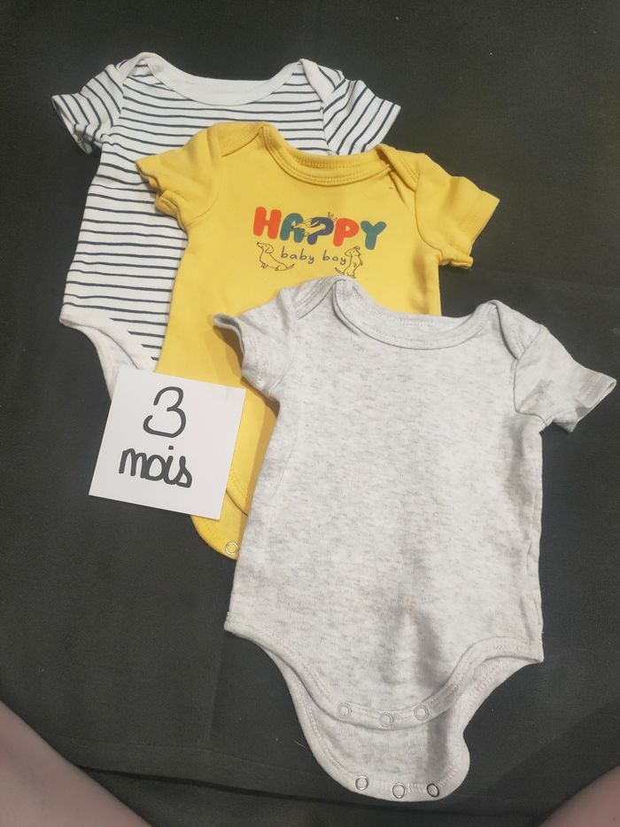 Vêtements 3 mois bébé garçon lot complet - photo numéro 5
