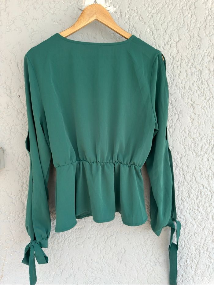 Blouse verte - photo numéro 5