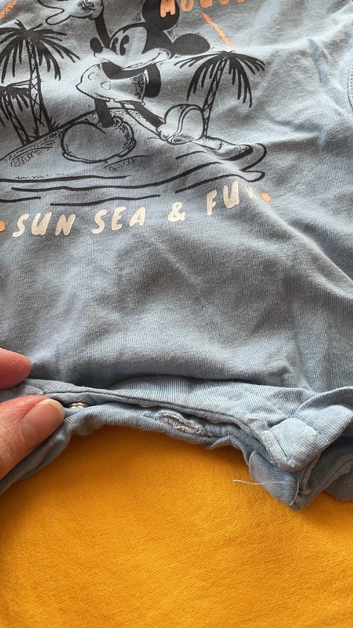 Lot de 2 combinaisons été 9 mois Disney - photo numéro 7