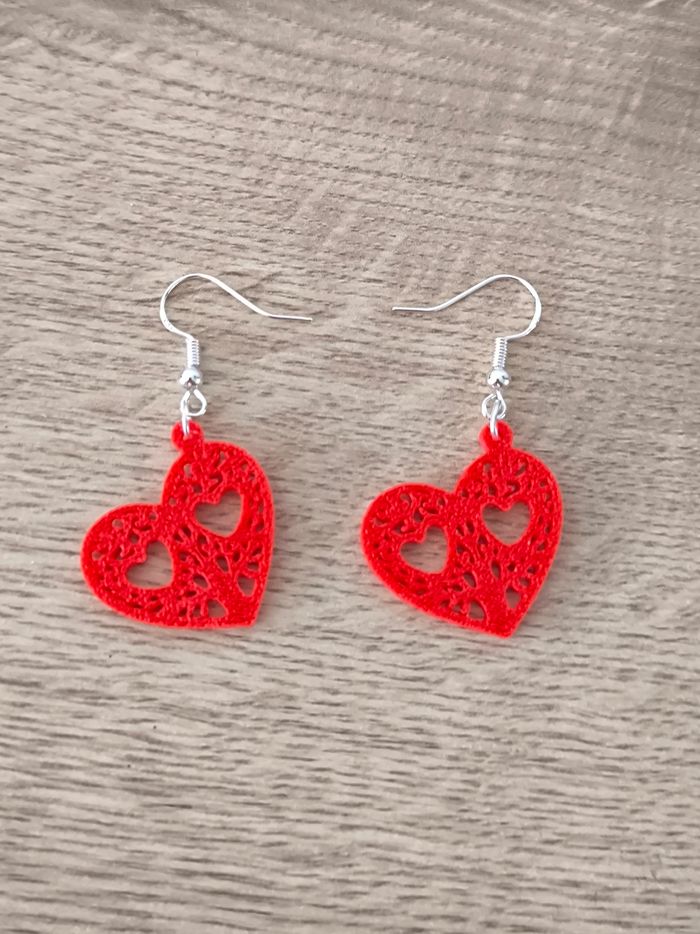 Boucles d'oreilles impression 3D - photo numéro 2