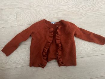 Gilet chaud marron jacadi